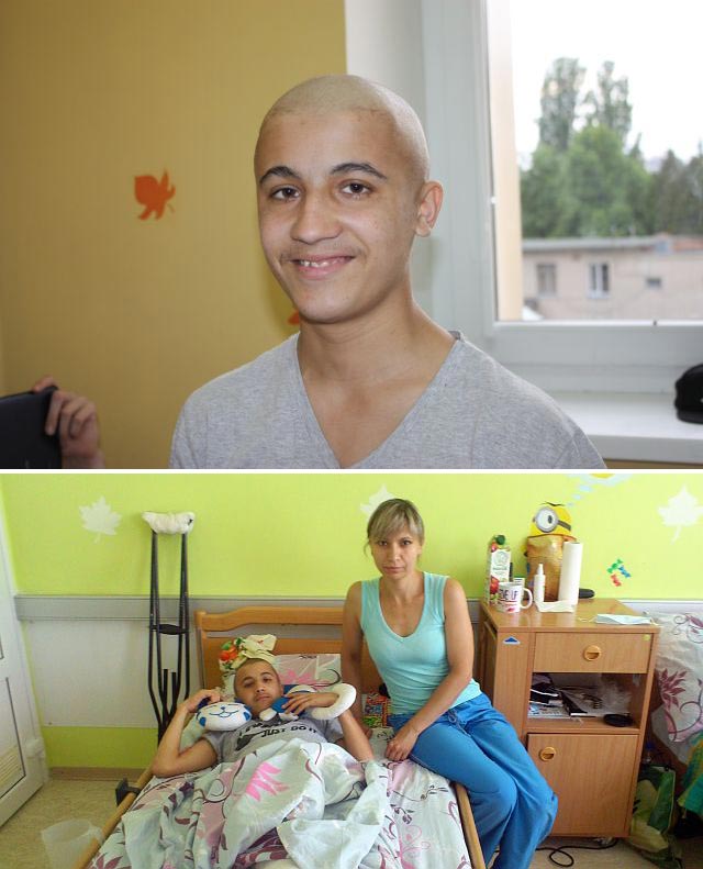 Православний центр для тяжкохворих та невиліковно хворих дітей взяв під опіку онкохворого Олександра з багатодітної родини 2016 08 08 dopomoga Aleksandru full